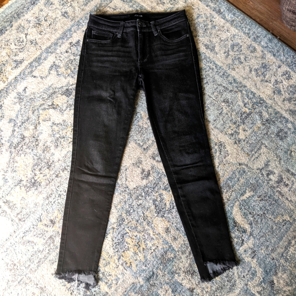 Joe's Jeans with raw hem